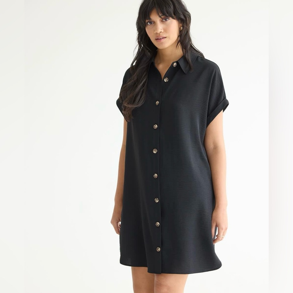 Reitmans Black Midi Dress